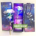 Rosa led parpadeante